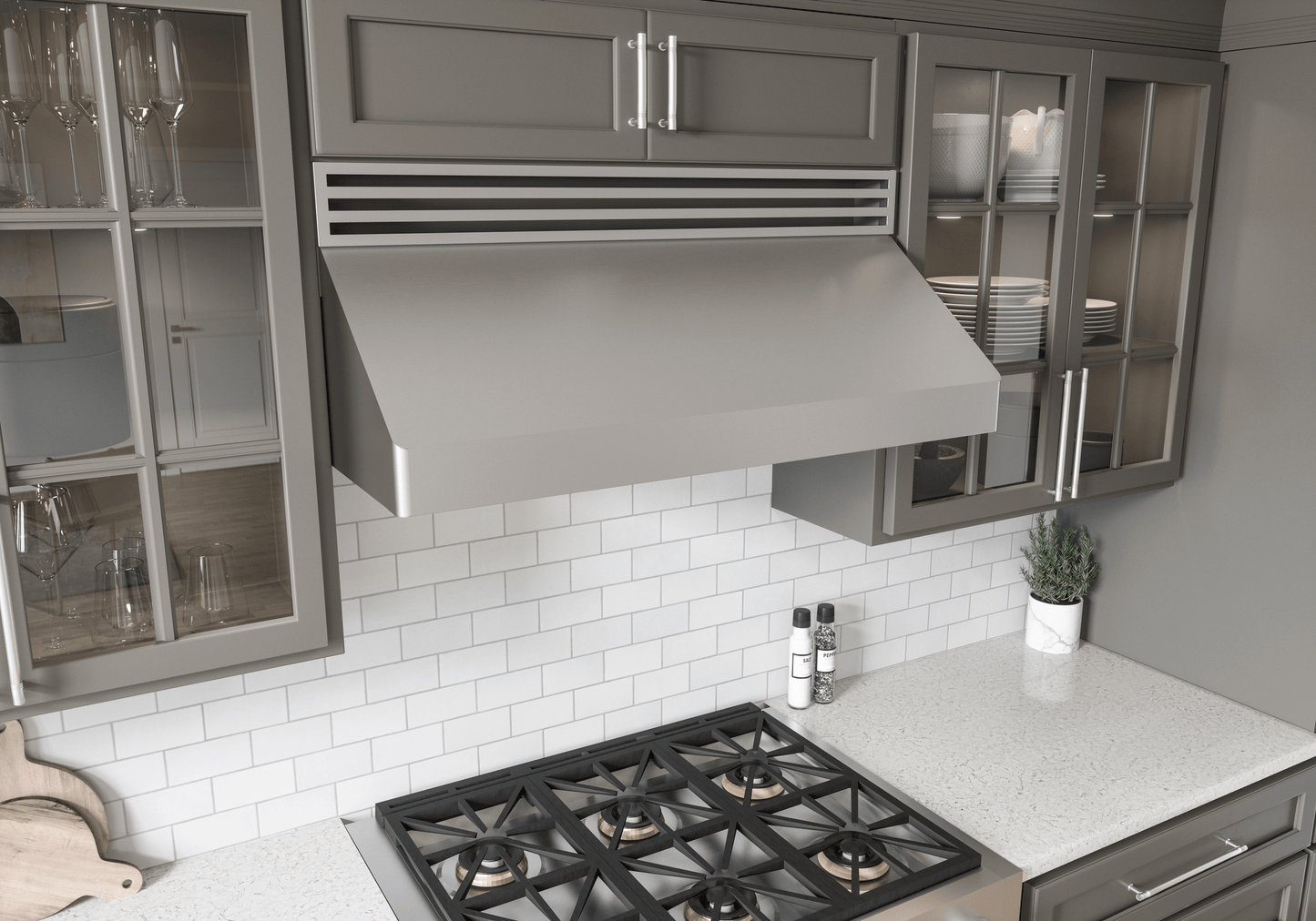 ZEPHYR Tempest I, 11in UC, 30in, SS, LED, ACT Stainless - AK7000CS