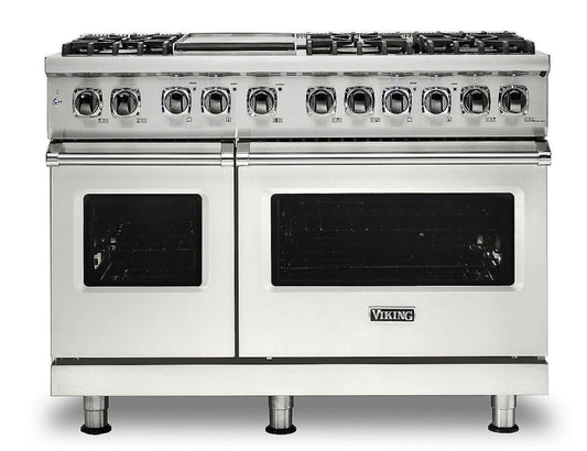 Klein Tools VIKING 48" Dual Fuel Range - Viking 5 Series White - VDR5486GPWLP