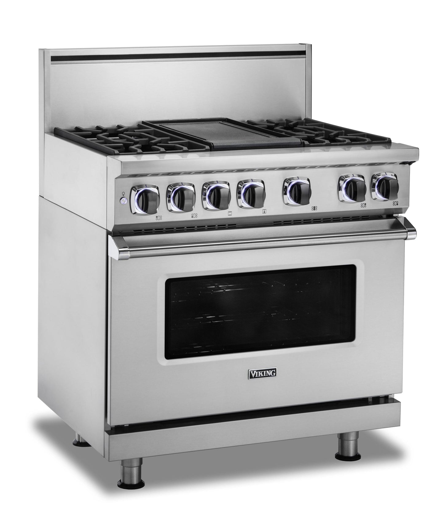 VIKING 36" Dual Fuel Range - VDR7362 Viking 7 Series Gray - VDR73626BMA