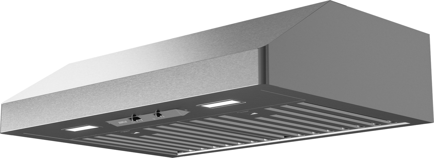 ZEPHYR Gust, UC, 30in, SS, Baffles, LED in Stainless Steel - AK7100BSBF