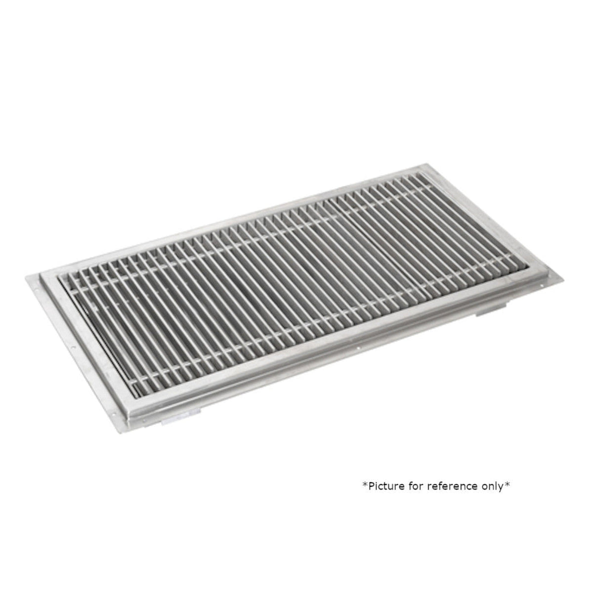 John Boos FTSG-1224 24" W x 12" D Floor Trough - JBFTSG1224
