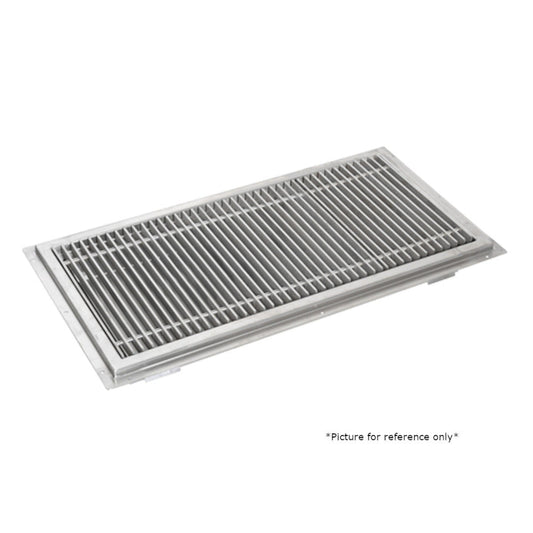 John Boos FTSG-1260 60" W x 12" D Floor Trough - JBFTSG1260