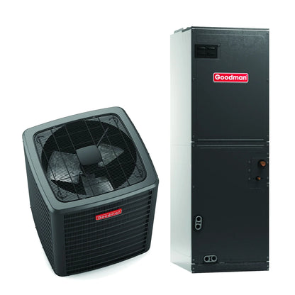 Goodman - 3 Ton/36,000 BTU - Multi-Positional - Heat Pump Split System - 15.2 SEER2 - R32 - GLZS5BA3610