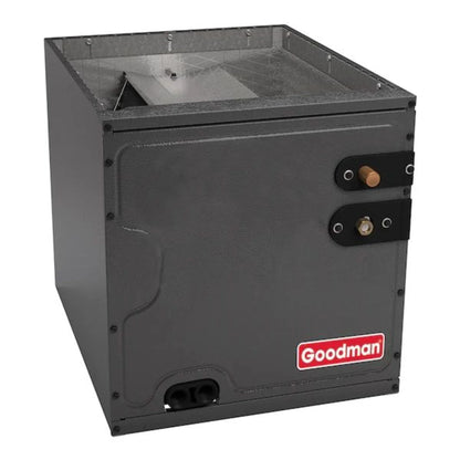 Goodman - 2.5 Ton/60,000 BTU 80% AFUE Gas Furnace and Air Conditioner System - Upflow - 14.5 SEER2 - R32 - GLXS3BN3010 / CAPTA3626B3 / GMVC800603BN