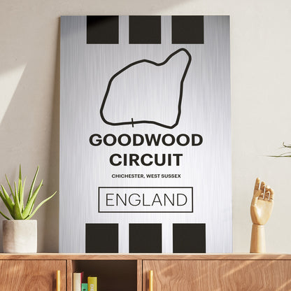 Goodwood Circuit - Pista Series - Raw Metal