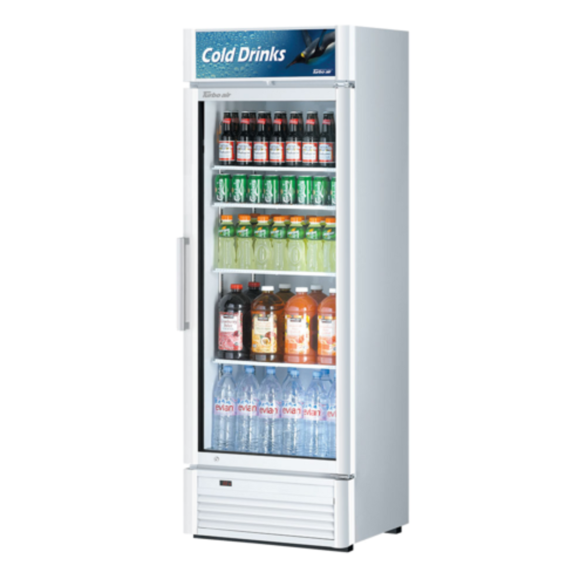 Turbo Air TGM-15SD-N6 Super Deluxe Glass Door Merchandisers - TGM-15SD-N6
