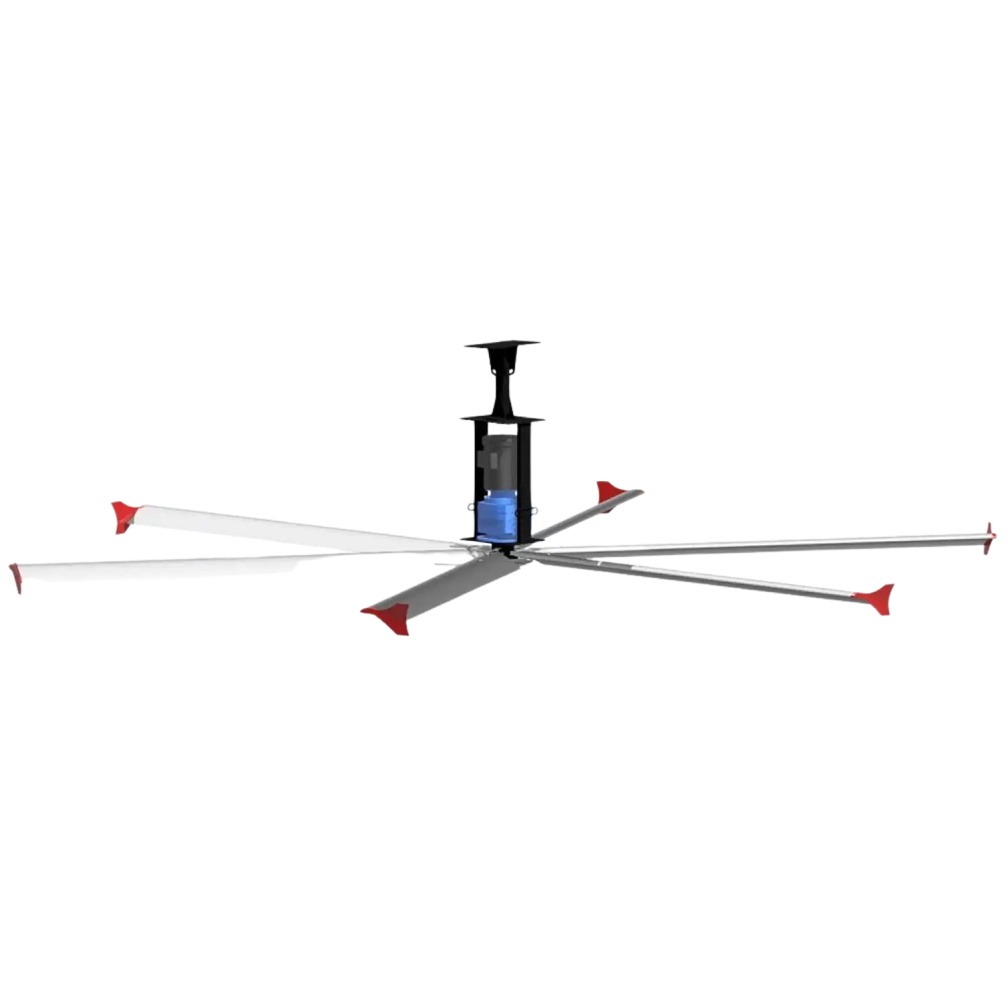 Canarm Hexa-Lite HVLS 18 Foot Blade Industrial Fan New - 6L18-115-1