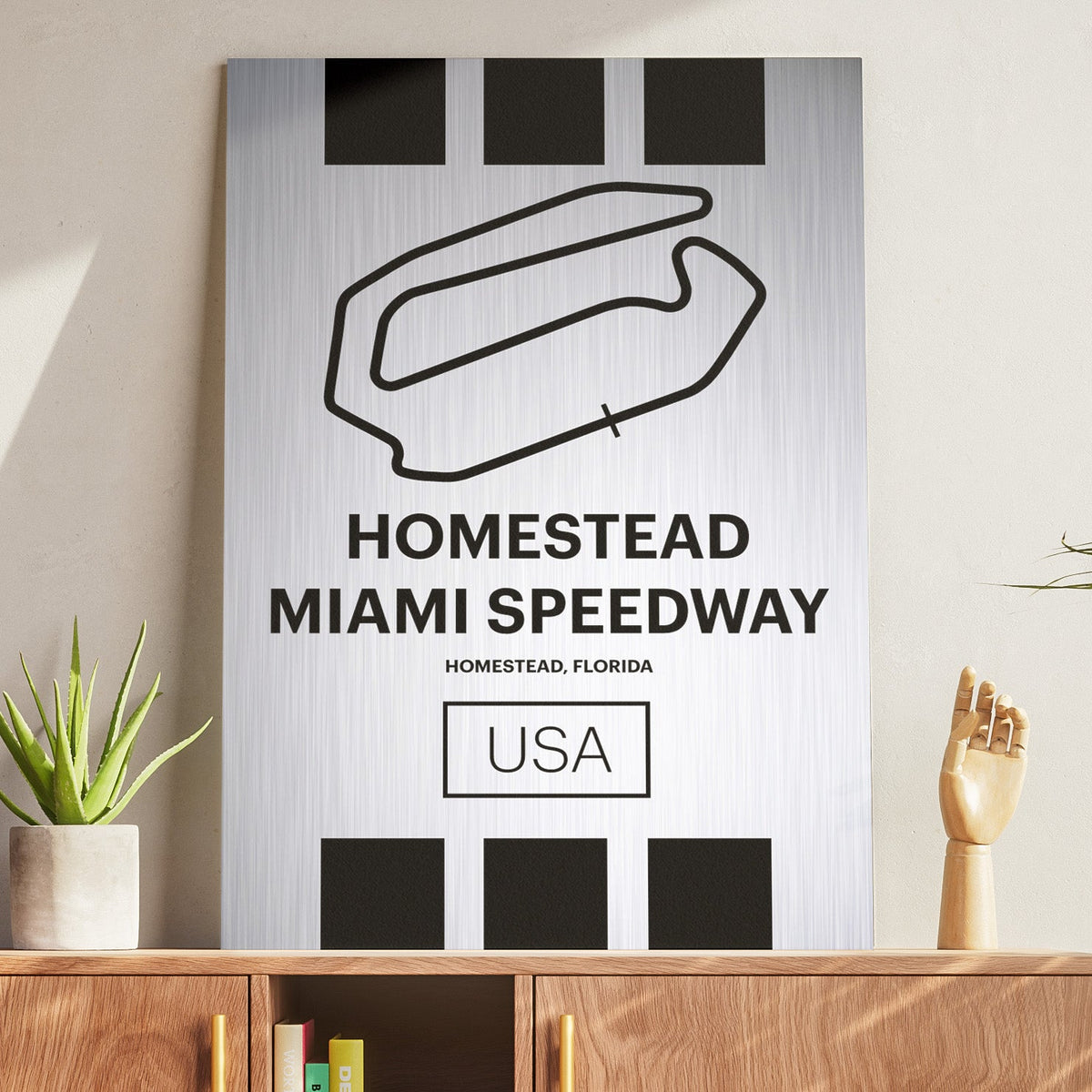 Homestead Miami Speedway - Pista Series - Raw Metal