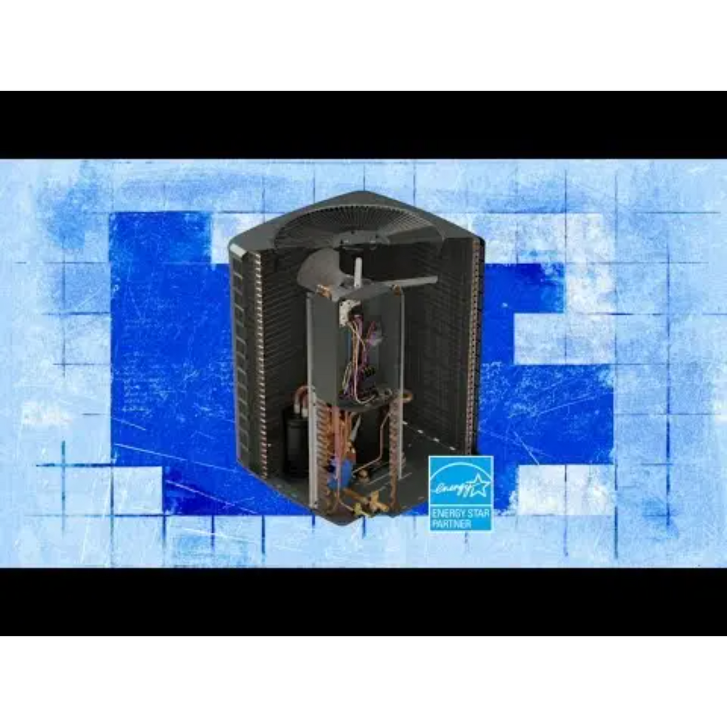 Goodman - 3 Ton/36,000 BTU Air Conditioner Condenser - SEER2 14.3 - Single Stage - R32- GLXS4BA3610