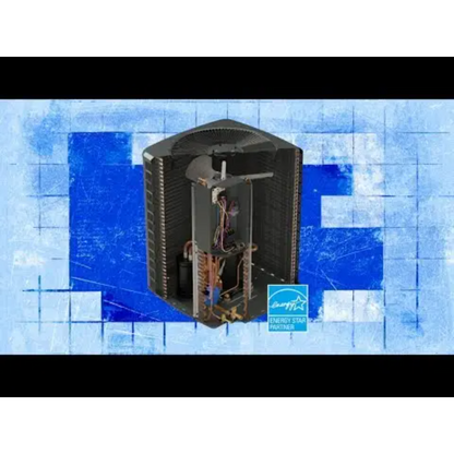 Goodman - 3.5 Ton/42,000 BTU Air Conditioner Condenser - SEER2 14.3 - Single Stage - R32 - GLXS4BA4210