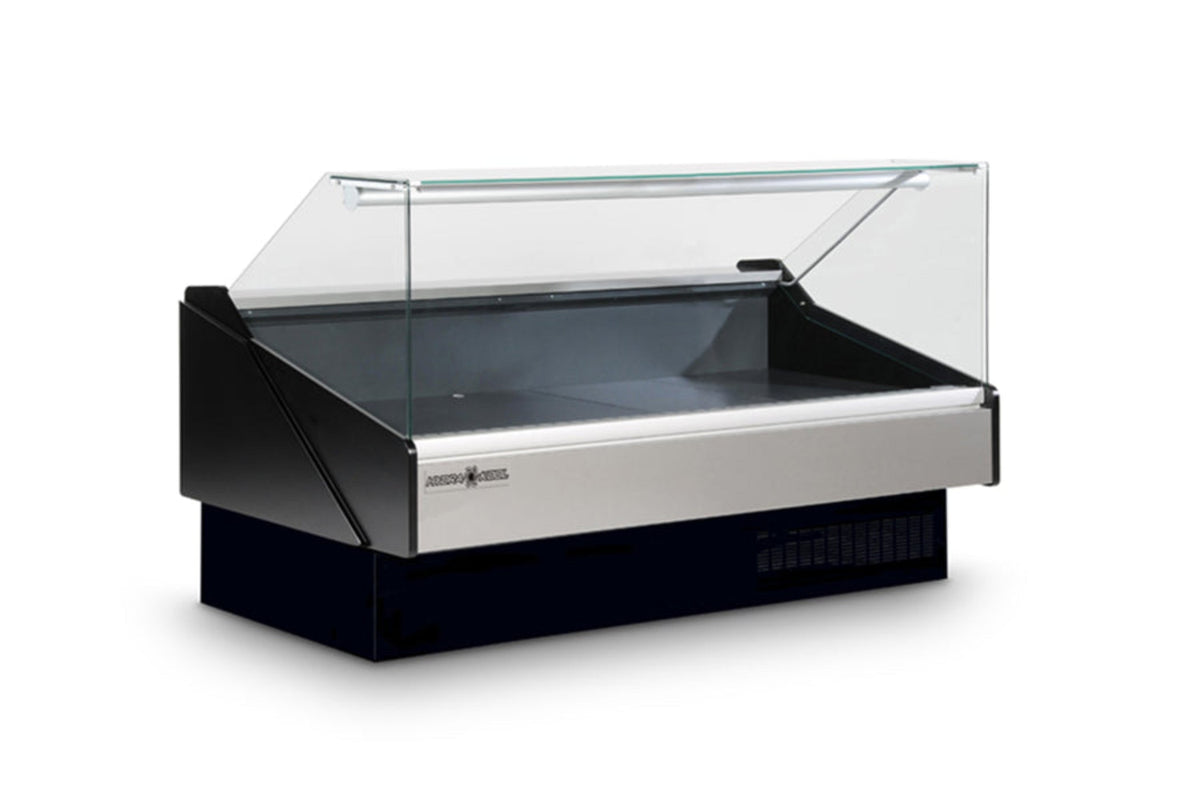 Hydra-Kool | 52" Wide Self Contained Flat Glass Deli Display Case - KFM-FG-50-S