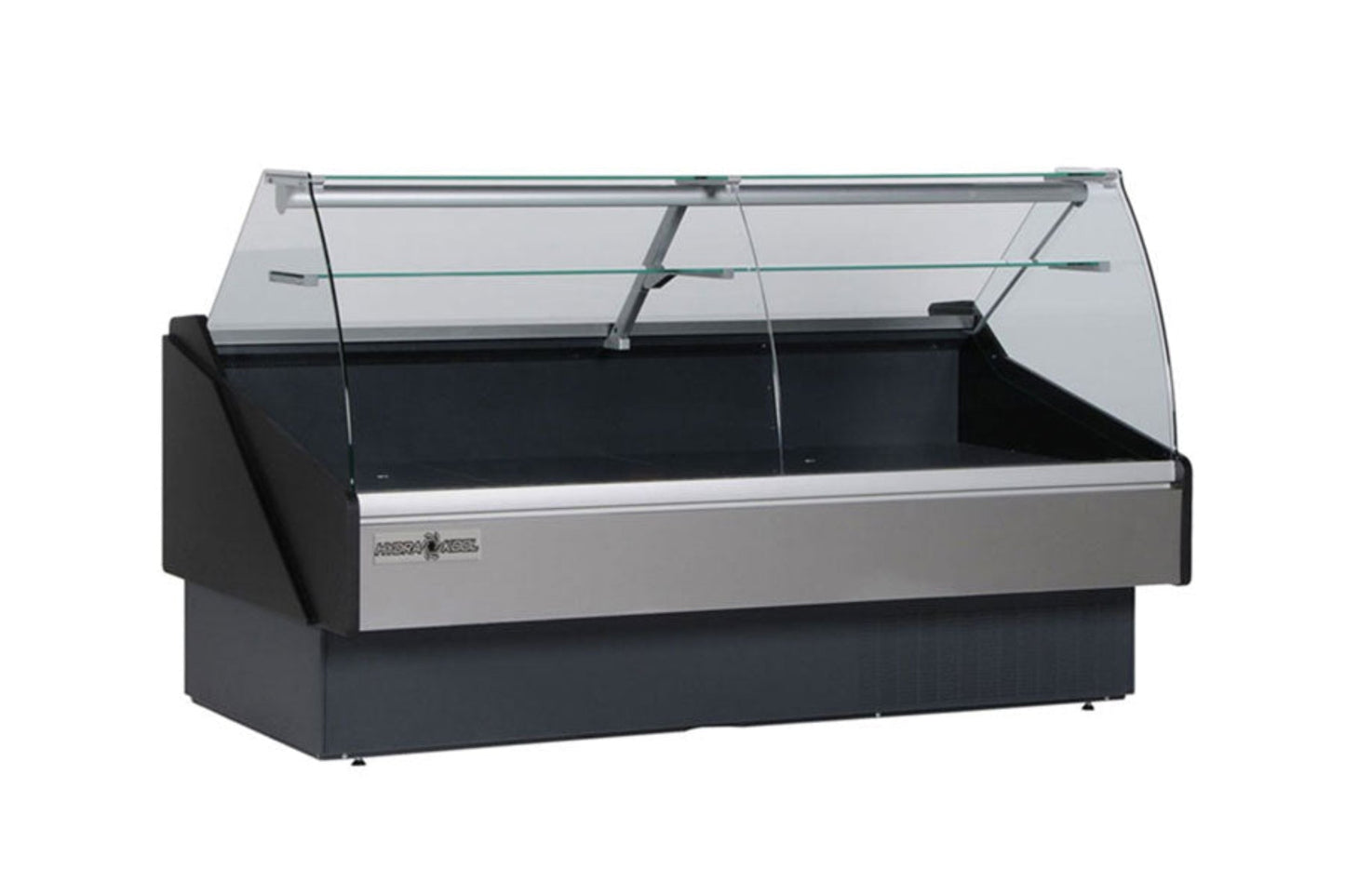 Hydra-Kool  | 101" Wide Self Contained Curved Glass Packaged Meat Deli Display Case - KPM-CG-100-S