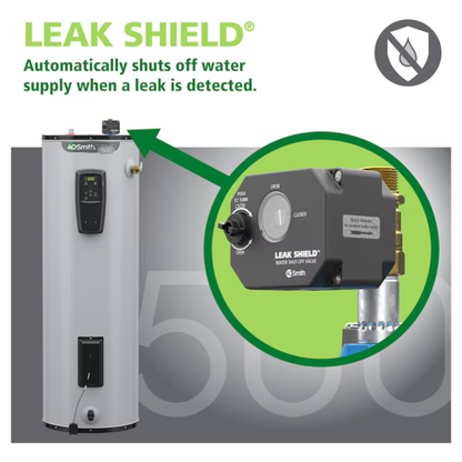 A.O. Smith A. O. Smith Signature 500 Series 40-Gallon Tall Icomm Smart Connectivity 5500-watt Double Element Electric Water Heater - Item #3806366 | Model #EE12-40H55DVF
