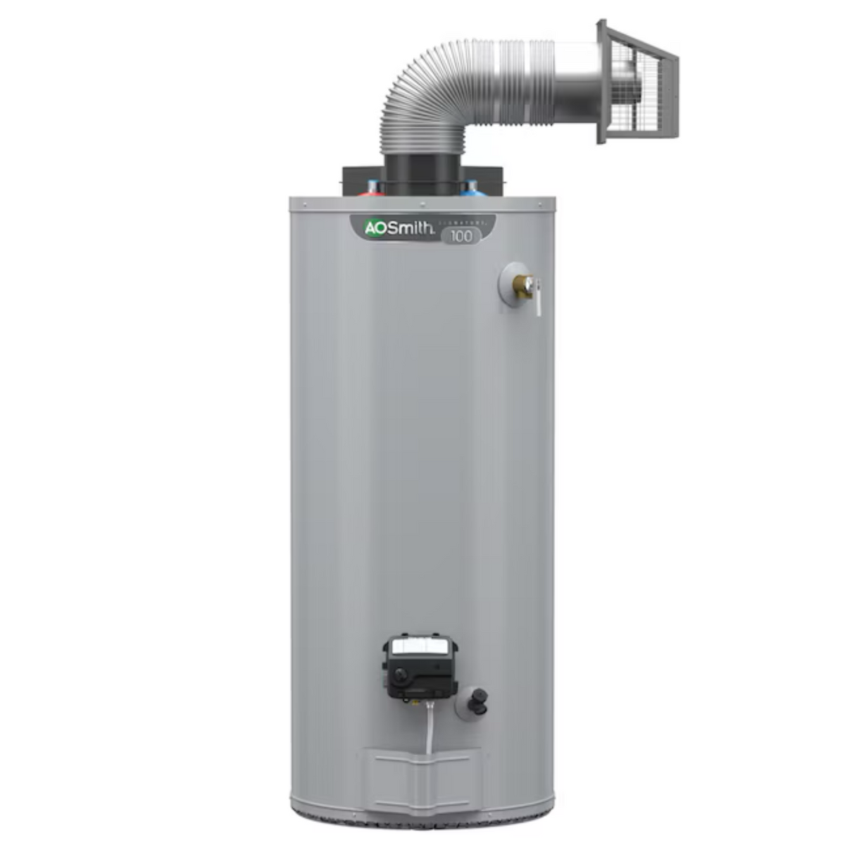 A.O. Smith Signature 100 40-Gallon Short 38000-BTU Direct Vent Natural Gas Water Heater - Item #853425 | Model #G6-DVS4038NV