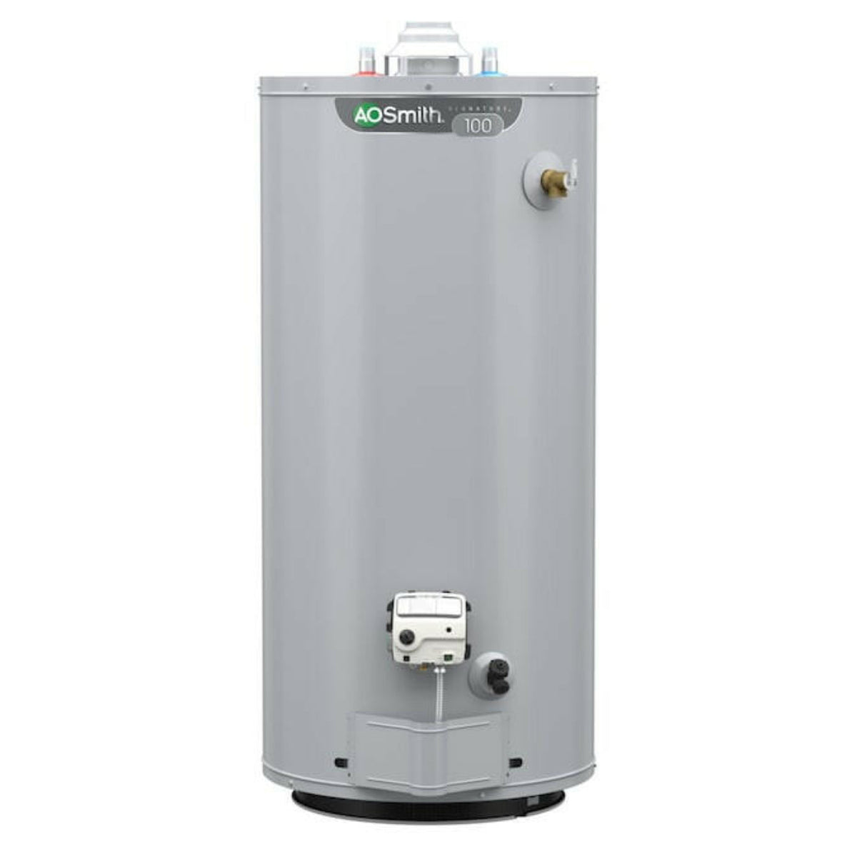 A.O. Smith  Signature 100 40-Gallon Short 6-year Limited 40000-BTU Natural Gas Water Heater - G6-S4040NVR