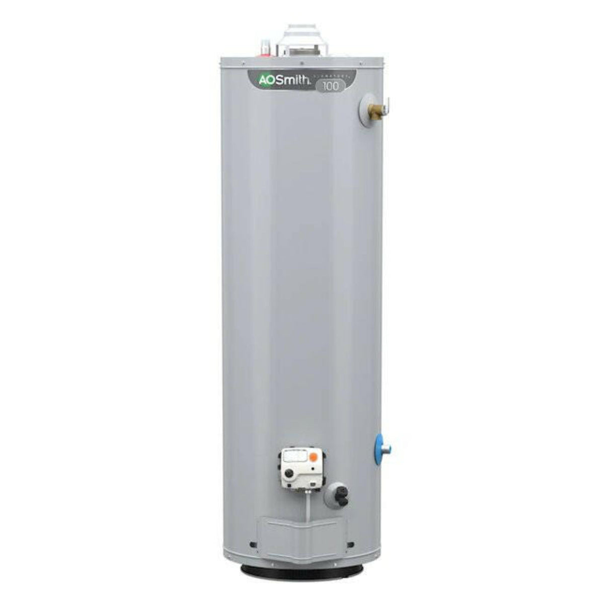 A.O. Smith Signature 100 30-Gallon Tall 6-year Limited 35500-BTU Natural Gas/Liquid Propane Water Heate - Item #1325042 | Model #G6-MH3030NVRr