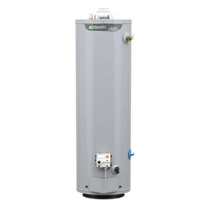 A.O. Smith Signature 100 30-Gallon Tall 6-year Limited 35500-BTU Natural Gas/Liquid Propane Water Heate - Item #1325042 | Model #G6-MH3030NVRr