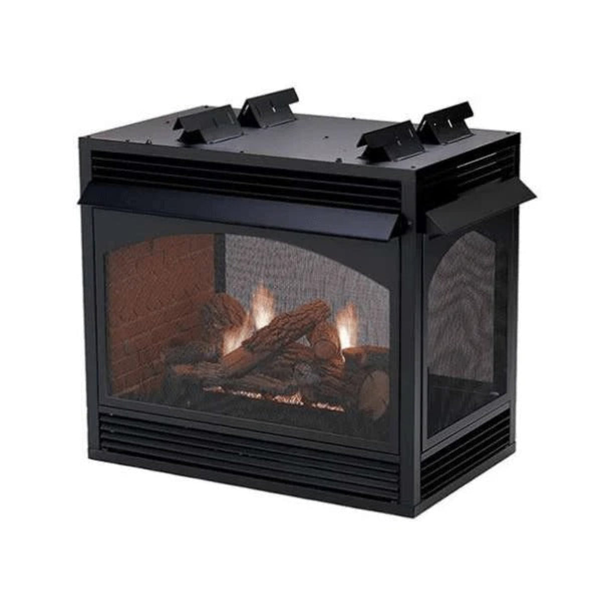Empire Vail Premium 36" Peninsula Vent Free Gas Fireplace - VFP36PP32EN