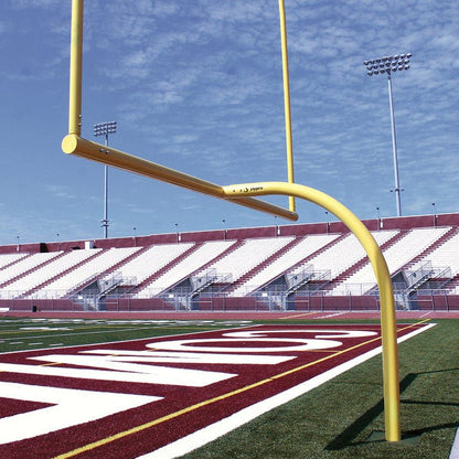 Jaypro Max-1 Football Goal Posts 30' Uprights 6' Offset Leveling Plate