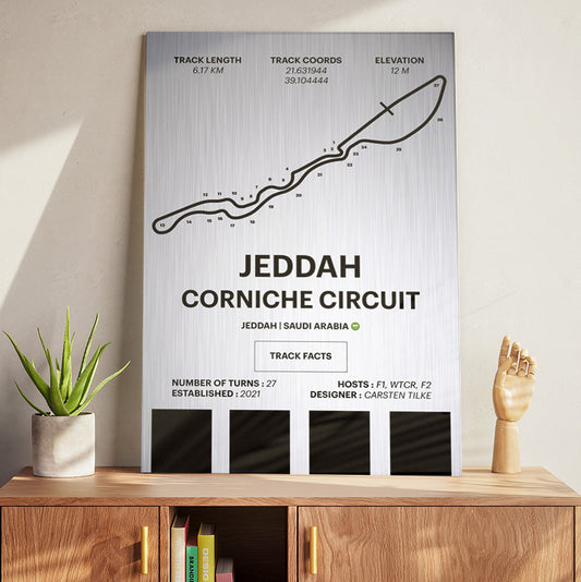 Jeddah Corniche Circuit - Corsa Series - Raw Metal