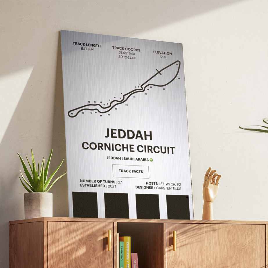 Jeddah Corniche Circuit - Corsa Series - Raw Metal