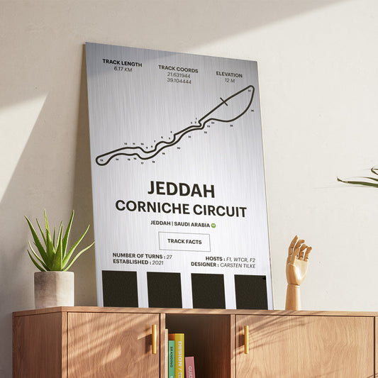 Jeddah Corniche Circuit - Corsa Series - Raw Metal