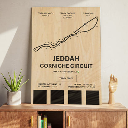 Jeddah Corniche Circuit - Corsa Series - Wood