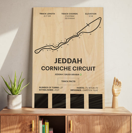Jeddah Corniche Circuit - Corsa Series - Wood