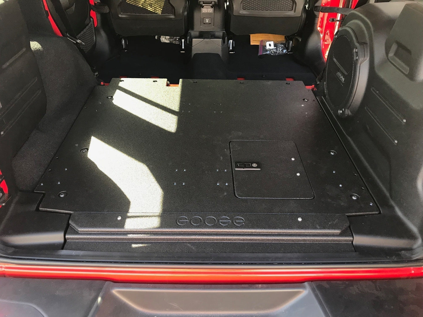 GOOSE GEAR Jeep Wrangler 2021-present 392 4 Door - Rear Plate System - 4441-GGR-SH