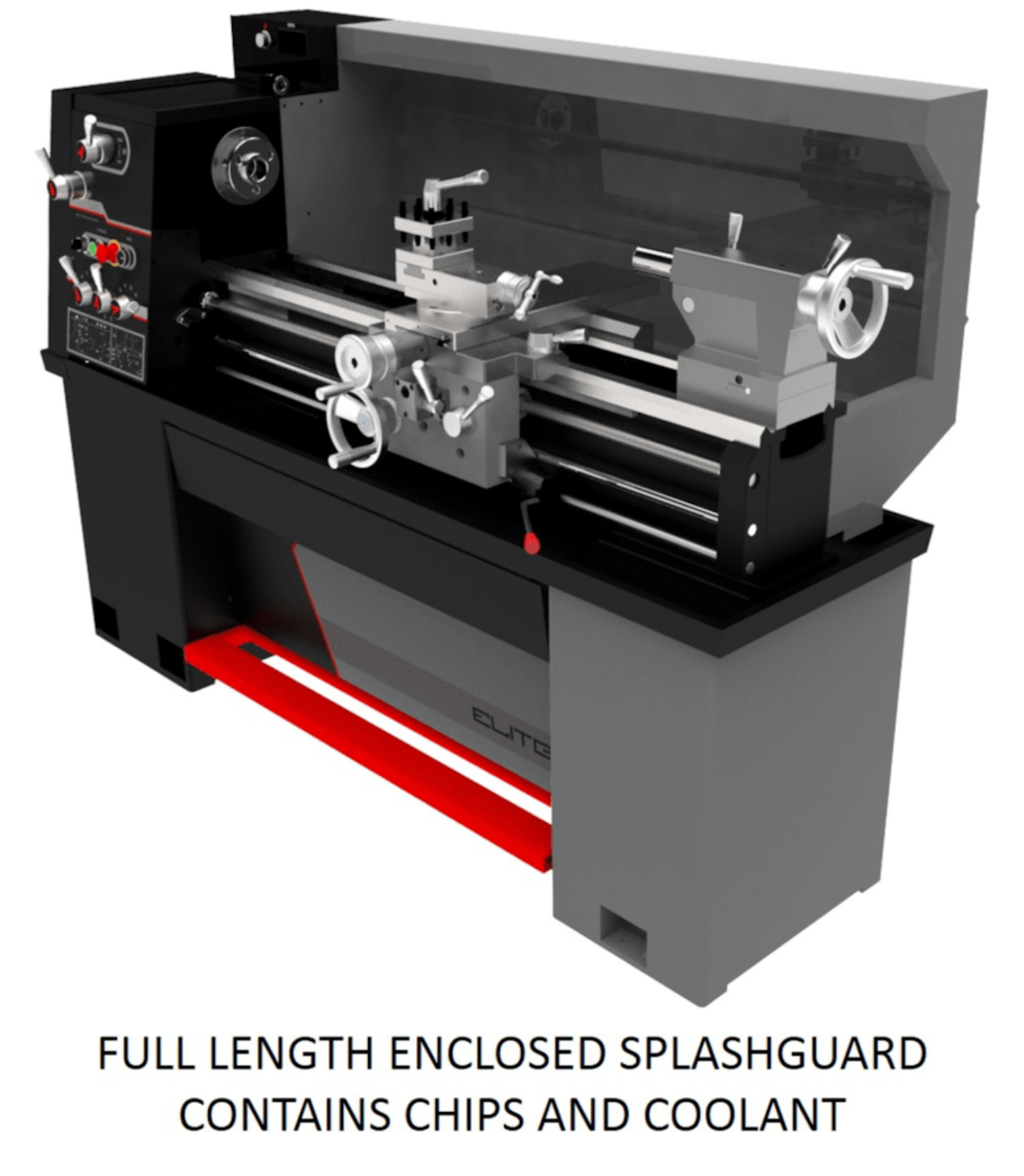 JET Elite Lathe E-1340VS with ACU-RITE 303 DRO with Taper Attachment and Collet Closer - JT9-892414