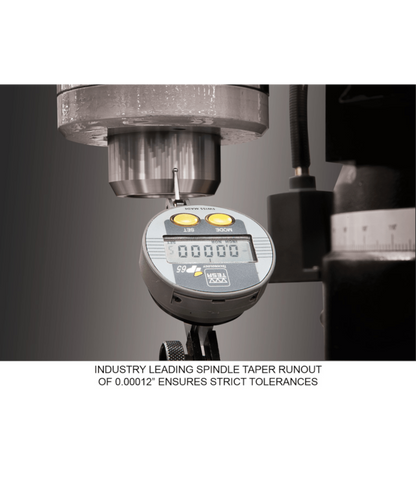 JET Elite EVS-949 Mill with X-Axis JET Powerfeed and USA Made Air Draw Bar - JT9-894304