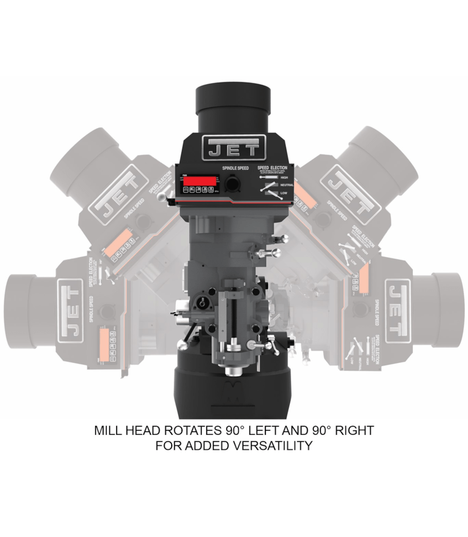JET Elite EVS-949 Mill with Y-Axis JET Powerfeed - JT9-894301