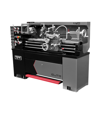 JET Elite Lathe E-1236VS with ACU-RITE 203 DRO with Taper Attachment - JT9-892304
