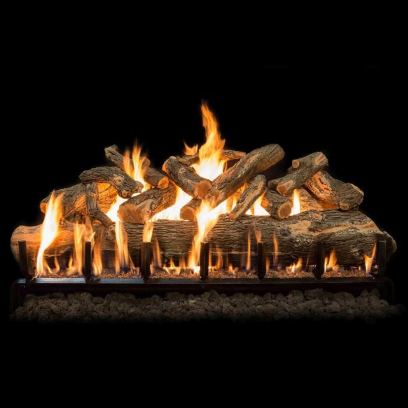 Grand Canyon Jumbo Slimline Arizona Weathered Oak Gas Logs Only JUMBOSLIMAWOLOGS
