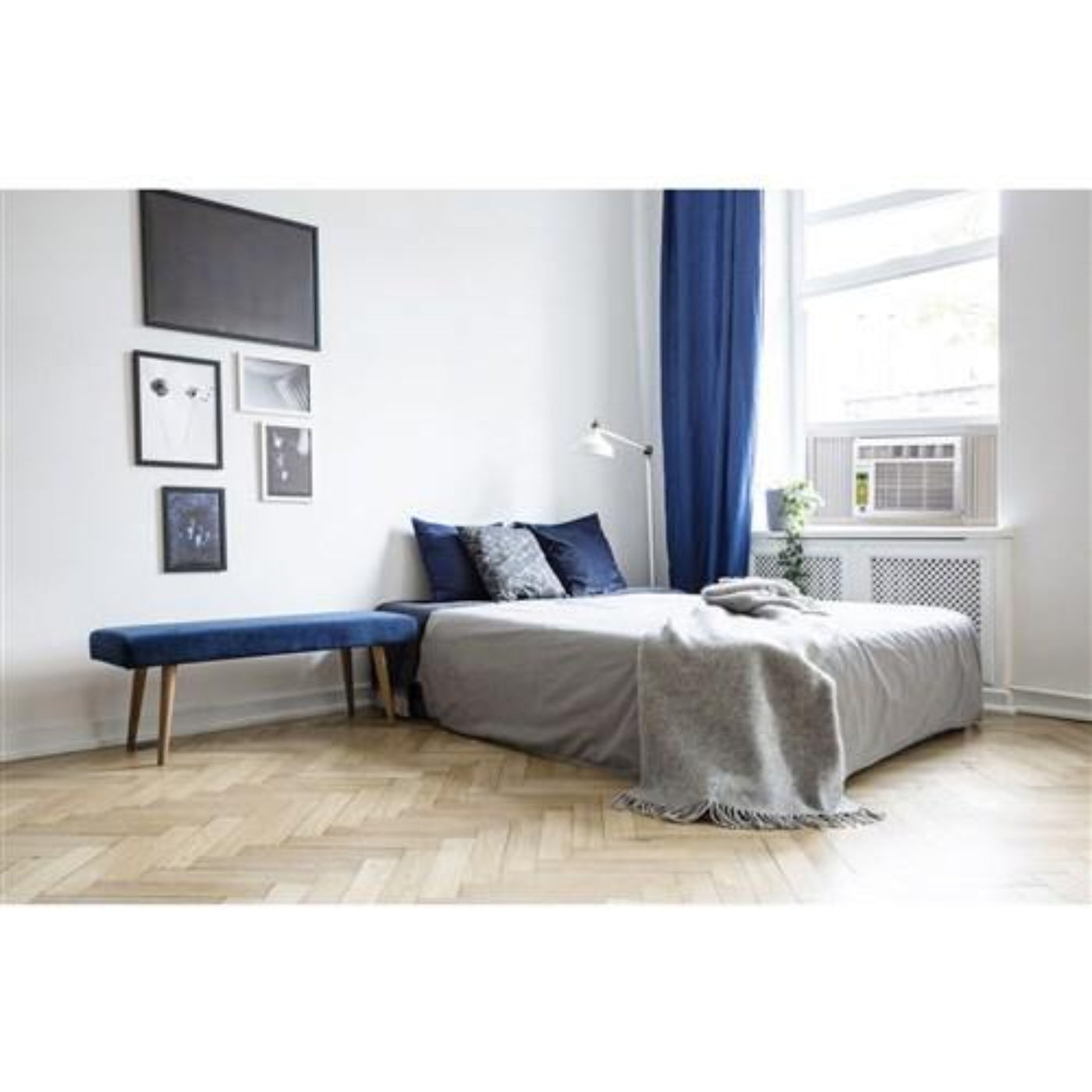 Keystone 12,000 BTU Window-Mounted Air Conditioner with Follow Me LCD Remote Control  -  KSTAW12BE