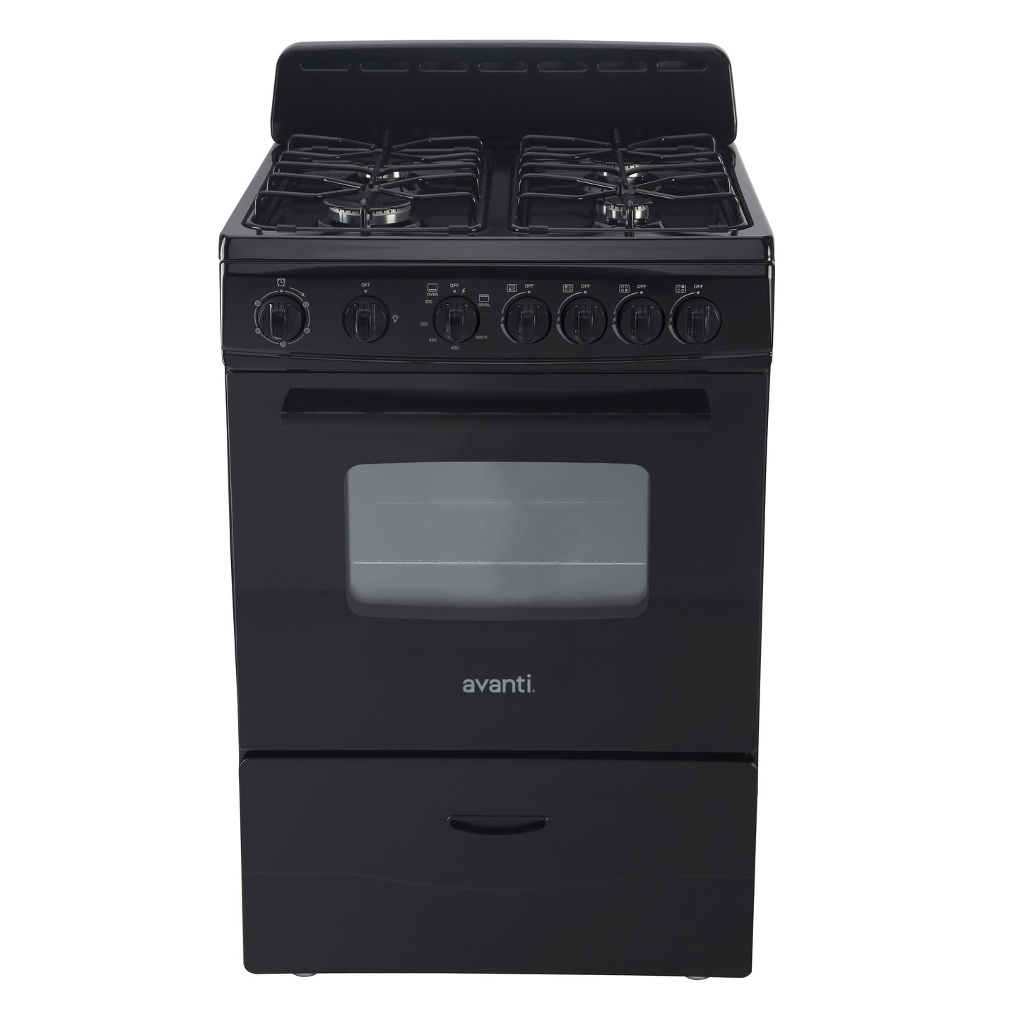 Avanti 24" Compact Gas Range Oven - GR2414CW