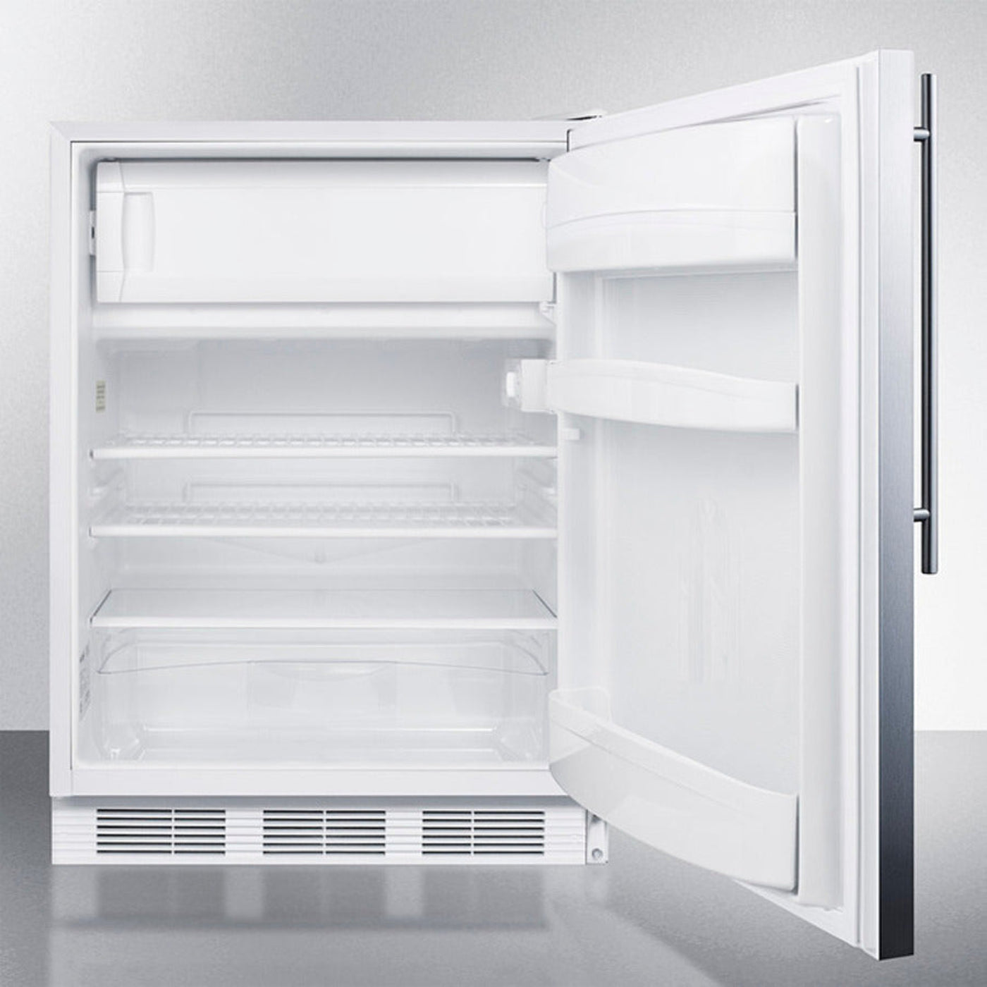 Accucold Summit - 24" Wide Built-In Refrigerator-Freezer, ADA Compliant  -  CT66LWBISSHVADA