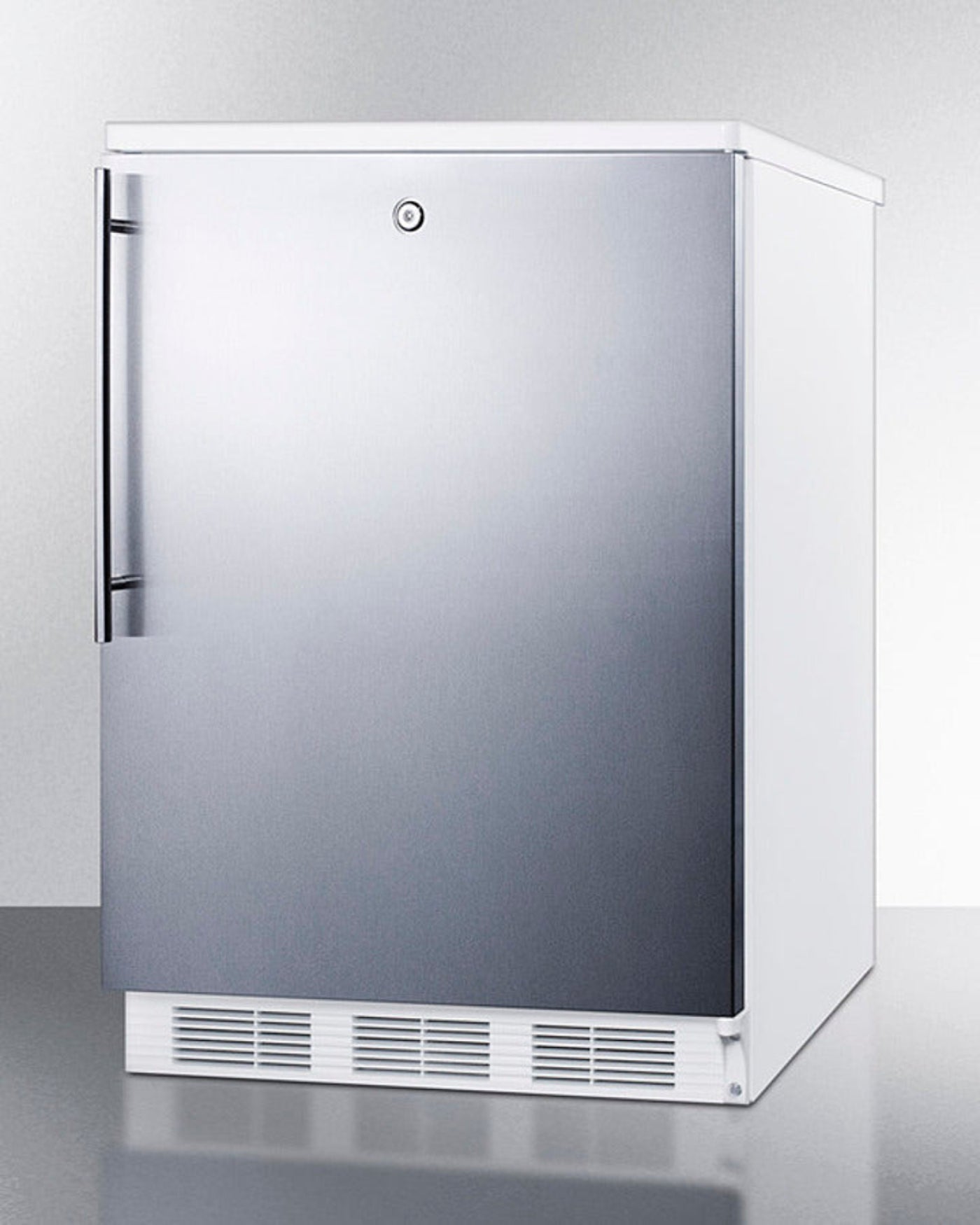 Summit - 24" Wide Built-In All-Refrigerator -  FF6LWBI7SSHV