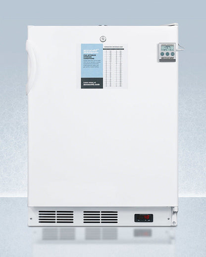 Accucold - 24" Wide Built-In All-Refrigerator, ADA Compliant - FF6LWBIPLUS2ADA