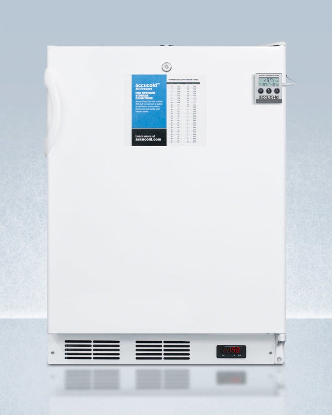 Accucold - 24" Wide Built-In All-Freezer, ADA Compliant - VT65MLBIMEDADA