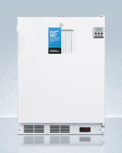 Accucold - 24" Wide Built-In All-Freezer, ADA Compliant - VT65MLBIMEDADA