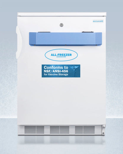 Accucold - 24" Wide Built-In All-Freezer, ADA Compliant - VT65MLBIMED2ADA