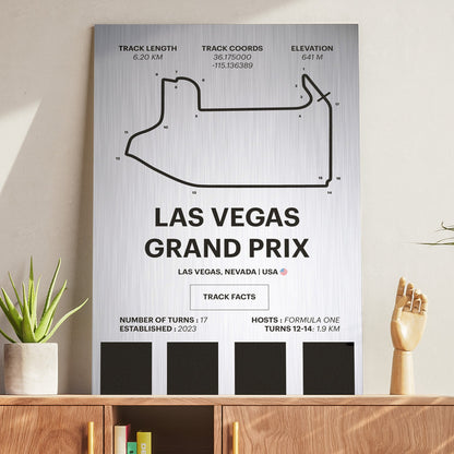 Las Vegas Grand Prix - Corsa Series - Raw Metal