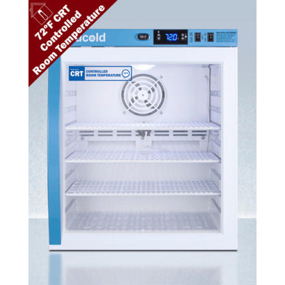 Accucold - 1 Cu.Ft. Compact Controlled Room Temperature Cabinet - ARG1PV-CRT