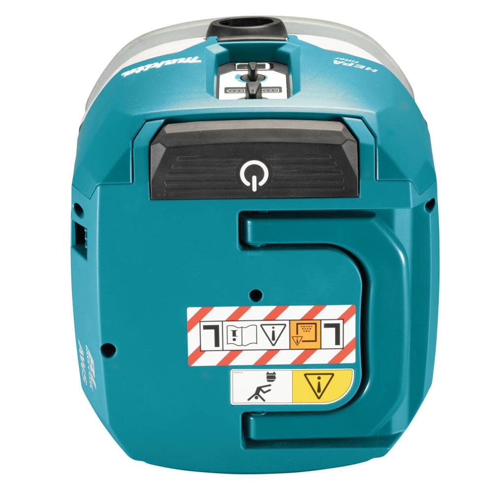 Makita (GCV02PMX) 40V Max XGT Brushless Cordless 2.1 Gallon HEPA Filter Dry Dust Extractor Kit