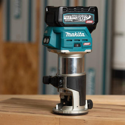 Makita 40V Max XGT Brushless Cordless Compact Router Kit - GTR01D1