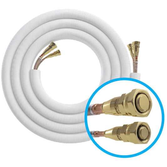 MRCOOL 50 Ft. R-454B No-Vac Lineset  - NV50-3834-O