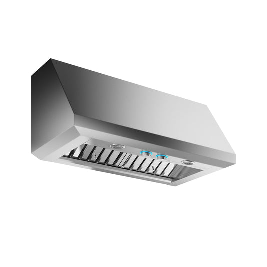 ELICA ECL148S4 CALABRIA Undercabinet Range Hood 48" wide - 1200CFM in Stainless Steel - ECL148S4