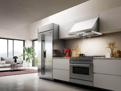 ELICA ECL142S4 CALABRIA Undercabinet Range Hood 42" wide - 1200CFM in Stainless Steel - ECL142S4