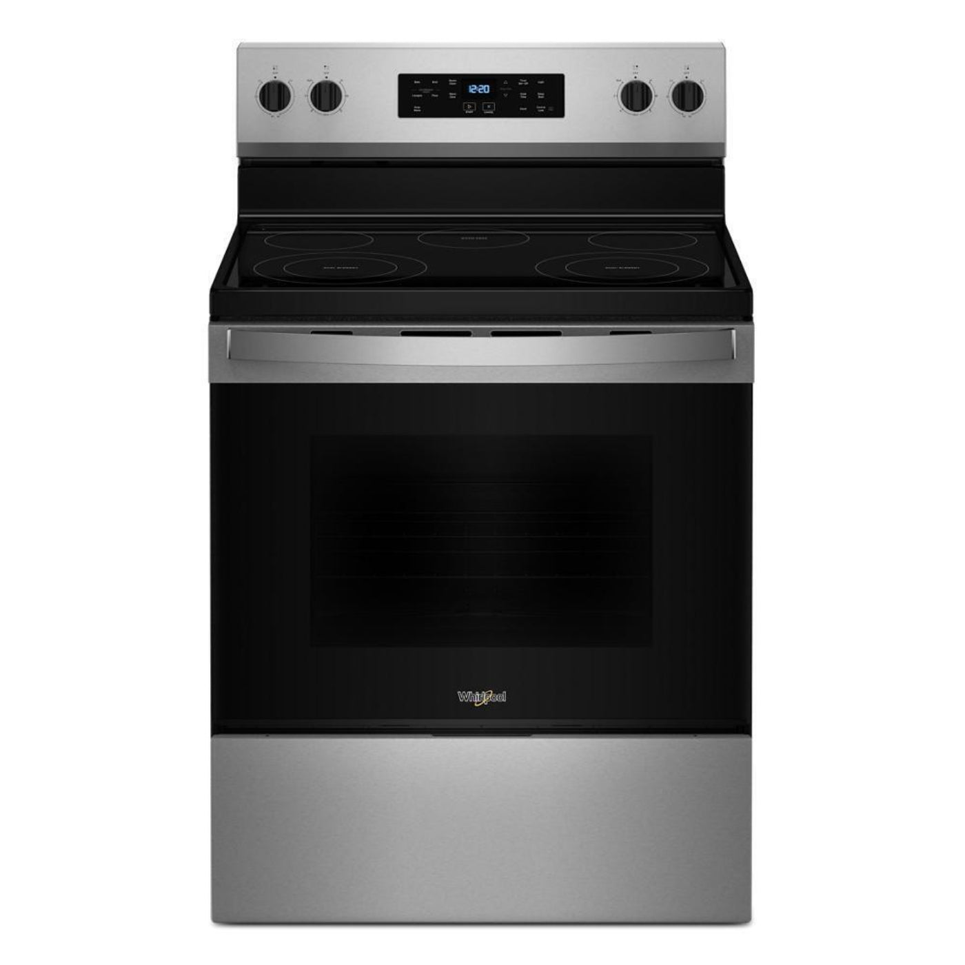 WHIRPOOL 30-Inch Electric Range With No Preheat Mode and Steam Clean - WFES3330RZ
